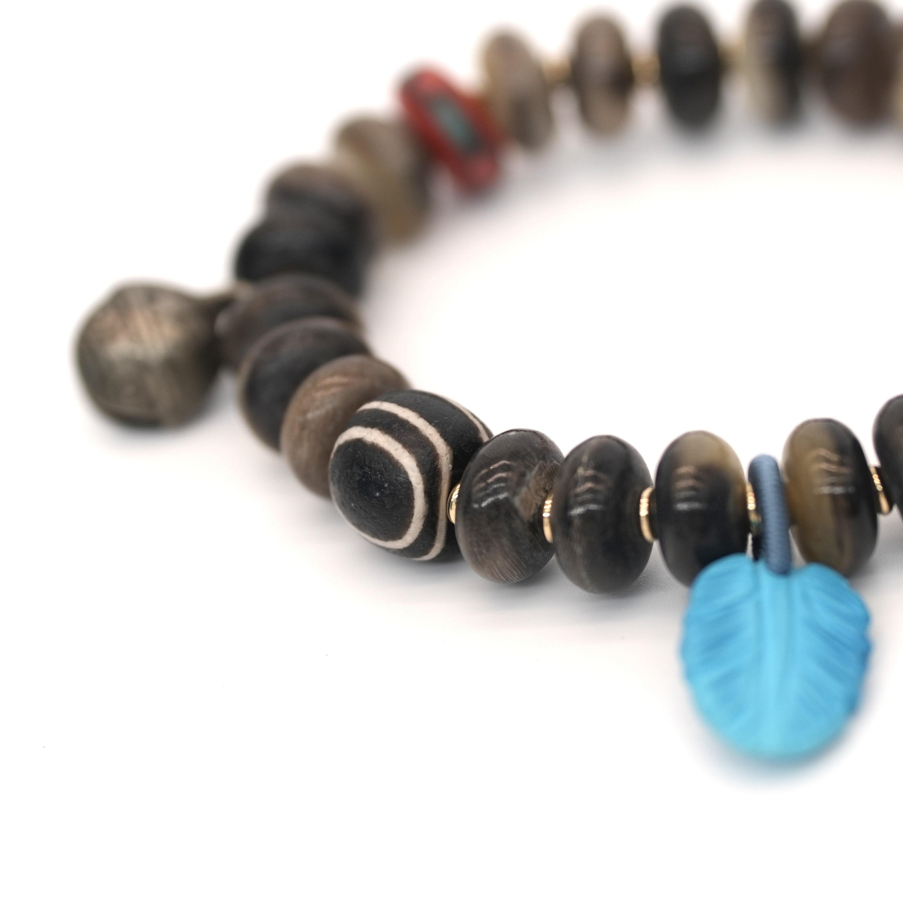 Tiger Eye Handcrafted Amber Beaded Bracelet